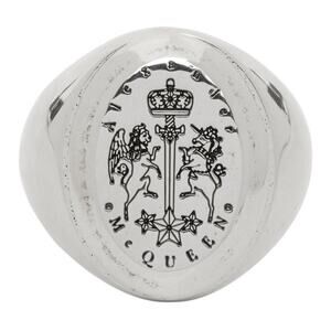 Alexander McQueen Signet Ring ~ Size 23 (UK)